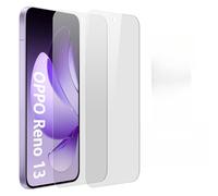 HCT STYLE Tempered Glass Film for Oppo Reno 13 [6.59 Inches] [2 Pieces], Flat Screen Protector, Glass Screen Protector with Disposable Wipes