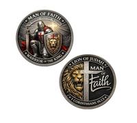 HCUPZY94 Metal coins, knight | Three-dimensional relief, chivalry spirit, retro and distressed, a good choice for collection and gifts