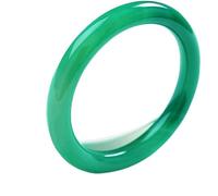 Hcusvcop Jade bracelet, Ladies Natural Green Agate Vintage Chalcedony Bangle Ethnic Style Women's Bracelet Boutique Gift