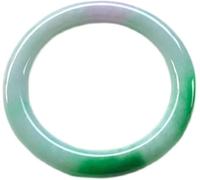 Hcusvcop Jade bracelet, Women's, Sun Green Floating Flower, with Jewelry Box, 53-63Mm