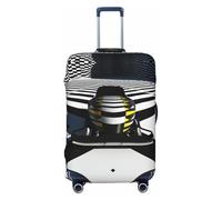 HCVXBSA Elastic Washable Suitcase Cover Protector,Speed Racer The Videogame Luggage Cover Sleeve Wrap for 18-32 Inches Suitcase Travel Accessories, Black, M