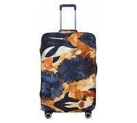 HCVXBSA Elastic Washable Suitcase Protector Cover, Gorgeous Luggage Cover for 18-32 Inch Suitcase Travel Accessories, Black, L