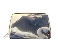 HCVXBSA Makeup Bag Women Toiletrie Showe Brush Skin Care Travel Organizer Purse Me Large Makeup Purse AccessoriesSwan Wings, White, One Size