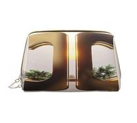 HCVXBSA Makeup Bag Women Toiletrie Showe Brush Skin Care Travel Organizer Purse Me Large Makeup Purse Accessoriesprime time, White, One Size