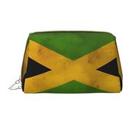 HCVXBSA Makeup Bag Women Toiletrie Showe Brush Skin Care Travel Organizer Purse Me Large Makeup Purse AccessoriesOld Jamaican Flag, White, One Size