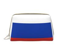 HCVXBSA Makeup Bag Women Toiletrie Showe Brush Skin Care Travel Organizer Purse Me Large Makeup Purse AccessoriesRussian Flag, White, One Size
