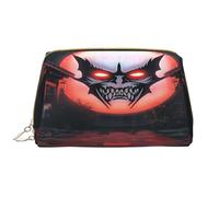 HCVXBSA Makeup Bag Women Toiletrie Showe Brush Skin Care Travel Organizer Purse Me Large Makeup Purse AccessoriesDevil Warrior Mask, White, One Size