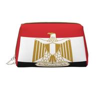 HCVXBSA Makeup Bag Women Toiletrie Showe Brush Skin Care Travel Organizer Purse Me Large Makeup Purse AccessoriesEgyptian flag, White, One Size