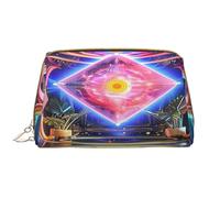 HCVXBSA Makeup Bag Women Toiletrie Showe Brush Skin Care Travel Organizer Purse Me Large Makeup Purse AccessoriesDreamy and psychedelic anime, White, One Size