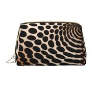 HCVXBSA Makeup Bag Women Toiletrie Showe Brush Skin Care Travel Organizer Purse Me Large Makeup Purse AccessoriesBlack spots, White, One Size