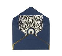 HCVXBSA Mysterious Giant Eye Portrait Blank Cards with Envelopes All Occasion Greeting, Premium Shimmery Note for Birthday, Christmas, Wedding, 4 x 6 inch