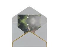 HCVXBSA The Lost Beach Blank Cards with Envelopes All Occasion Greeting, Premium Shimmery Note for Birthday, Christmas, Wedding, 4 x 6 inch