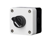 HCVYQMMJ 2P/3P Two/Three Position 10A Rotary Button Box Switch Waterproof Industrial Control Power NO NC(3 Position)