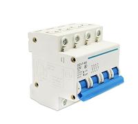 HCVYQMMJ 4P DZ47-63 Mini Circuit Breaker Plastic Case Air Switch Dc 12v Battery Reset Mcb Residual Current Breaker Operator 1Pcs(20A)