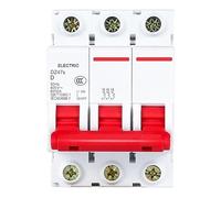 HCVYQMMJ Circuit Breaker; DZ47s D Type 3P 50A