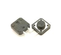 HCVYQMMJ Tactile Tact Push Button 20PCS 12x12x6mm Micro Tact SMD Illuminate Panel PCB Momentary Tactile Tact Mini Push Button Switch Side 2pin 12 * 12 * 6mm Tact Switch