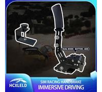 HCXLELD Sim Racing Handbrake, G29 T300RS Racing Wheel Compatible with PS4/PS5, G920 TX Racing Wheel Compatible with XBOX Series X/S, XBOX One, and included table clamp