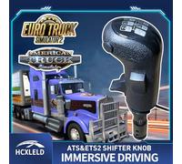 HCXLELD USB Shifter Knob for ATS & ETS2 PC For Logitech Driving Force Shifter Thrustmaster Th8a Th8s Fanatec SQ PXN A7 and other DIY shifter