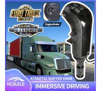 HCXLELD USB Shifter Knob for ATS & ETS2 PC For Logitech G29 G920 G923 Driving Force Shifter Thrustmaster Th8a Th8s Fanatec SQ PXN A7 and other DIY shifter