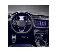 HCYZYU For Tiguan For Tiguan II For GTE Allspace Discover Pro Screen 9.2 Inch Car GPS Navigation Tempered Glass Protective Film(GPS and dash board)