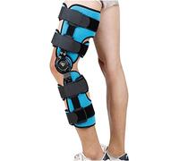 HCZKIUJY Adjustable Knee Support Leg Stabilizer Hinged Knee Brace Joint Fixation Bracket For Recovery Stability Training Device 22.7.27 (Left)