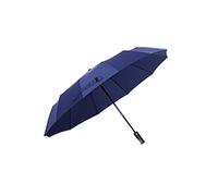 HCZKIUJY Automatic Umbrella 1Pcs 12 Ribs Travel Umbrella,Folding Umbrella Auto Open/Close Windproof Rain Umbrella Black, Blue, Gray, Green Umbrella (Onecolor 41in x26in)