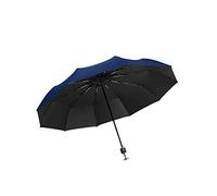 HCZKIUJY Automatic Umbrella 1Pcs Automatic Open Rain Umbrella Folding Umbrella,for Travel Lightweight Portable Parasol Outdoor Sun&Rain Umbrellas Black, Blue, Red Umbrella (Onecolor 41in x24in)