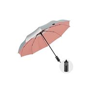 HCZKIUJY Automatic Umbrella 1Pcs Automatic Open Rain Umbrella Travel Umbrella,Green, Pink,Lightweight Sturdy Automatic Umbrella,8 Ribs Umbrella (Pink 41in x24in)