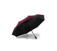 HCZKIUJY Automatic Umbrella 1Pcs Folding Umbrella Windproof Umbrella Compact, Automatic Open,8 Ribs, Portable Compact Foldable Lightweight Design,size：38.5 Inx24.8 In Umbrella (Red 38.5 inx24.8 in)
