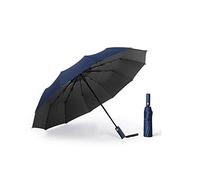 HCZKIUJY Automatic Umbrella Folding Umbrella Automatic Open,Lightweight Waterproof for Car Rain Outdoor Use,color：Blue, Green, Pink, Dark Blue 1Pcs Umbrella (Dark Blue 41in x24in)