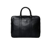 HCZKIUJY Business Briefcases Notebook Computer Bags Messenger Shoulder Bags Totes Mens Leather Handbags Laptop Bags (Black)