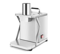 HCZKIUJY Cheese Grater Vegetable Cutter Stainless Steel Spiral Cutter Electric Vegetable Shredder Machine, Electric Vegetable Cube Cutter, Commercial Stainless Steel Onion Potato Fruit