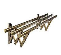 HCZKIUJY Clothes Drying Racks,Airer Wall Mounted Clothes Drying Rack Space Saving, Extendable Foldable Clothes Airer Drying Rack, Towel Rail Bar Bathroom, With Windproof Hook beautiful scenery