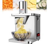 HCZKIUJY Commercial Machine,Commercial Automatic Vegetable Dicer Electric Vegetable Cutting Slicer Machine for Restaurant, Food Factory and Farm Potato and Fruit Dicing Machine