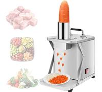 HCZKIUJY Commercial Vegetable Dicer Vegetable Cutter Automatic Electric Vegetable Slicer, Commercial Vegetable Slicer, Fruit Dicer Machine, Onion Potato Slicer, Food Processor, Fruit S