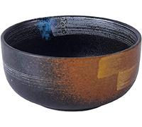 HCZKIUJY Creative Bowl Kitchen Cutlery Cereal Breakfast Bowl Rice Bowl Instant Noodle Bowl Creative Grain Bowl Japanese Ramen Bowl Ceramic Hand Painted Salad Bowl Ice Cream Bowl Soup Bowls