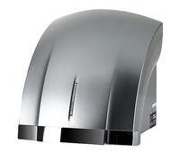 HCZKIUJY Electric Hand Dryer, Commercial Hand Dryer, 12s Fast Dry, Automatic Sensor Bathroom Hand Dryers for Office Hotel Home Shopping Mall Airport, Warm/Cold Switch silver (Silver)