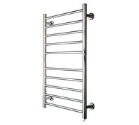 HCZKIUJY Electric Towel Warmer Wall Mounted Plug-in Straight Heated Towel Rack Home Bathroom 10 Bar Stainless Steel with Switch Heated Drying Racks Beautiful Scenery