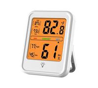 HCZKIUJY Indoor Outdoor Thermometer Hygrometer °C/℉ Max/Min Temperature Humidity Monitor