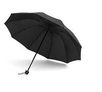 HCZKIUJY Parasol Automatic Umbrella Rain Wind Resistant Fashion Sun Umbrellas Reverse Umbrella Parasol Portable Folding Umbrellas Umbrella (Black)