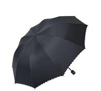 HCZKIUJY Parasol Automatic Umbrella Rain Wind Resistant Sun Umbrellas Black Coating Umbrella Parasol Portable Folding Umbrellas Umbrella (3)