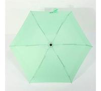 HCZKIUJY Parasol Fashion Folding Umbrella Rain Anti-UV Waterproof Portable Travel Parasol Women Gift Mini Pocket Girls Umbrella (Green)