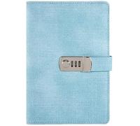 HCZKIUJY Password Notebook A5 Retro with Lock Notebooks Denim Lock Diary Traveler Notepad Journal Planner