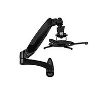 HCZKIUJY Projector Mount Projector Rack Home Wall-Mounted Projector Shelf Living Room Conference Room Telescopic Ceiling Rotating Universal Projector Stand Adjustable Stand (C )