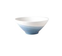 HCZKIUJY Salad Bowl Hat Bowl Ramen Bowl Instant Noodle Bowl Ceramic Household Large Bowl Soup Bowl High Foot Salad Bowl Porcelain Bowl Kitchen Supplies (A)