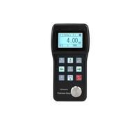 HCZKIUJY Thickness Gauge. Through Coating Ultra Thickness Gauge 3-40mm Plastic Ceramics Composites Glass Paint Digital Metal Thickness Meter .Industrial
