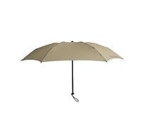 HCZKIUJY Umbrella Folding Rain Umbrella, Women Men Portable Travel Umbrella, Windproof 6K Mini Umbrella, Sun Protection Umbrella for Rain or Shine Umbrella (Khaki)