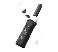 HCZKIUJY Umbrella High-end Reinforced Fully Automatic Folding Umbrella Diameter Windproof Strong Rain And Sun Umbrella Umbrella (Black)