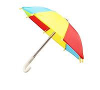 HCZKIUJY Umbrella Umbrella Mini Miniature Decoration Accessories Tiny Toy Landscape Photo Sun House Prop Umbrella (Assorted Color)