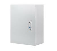 HCZKIUJY Weatherproof Stainless Steel Distribution Box, Lockable Electrical Junction Box For Cables, Durable Electrical Housing For Outdoor （A Color-250x300x150mm）